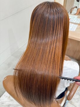 アテナ(ATENA) 日頃のお手入れが簡単に♪髪質改善ストレート