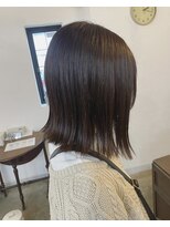 プティパ(Petit pas)&nbsp;切りっぱなしロブ◯顔まわりデザインカット