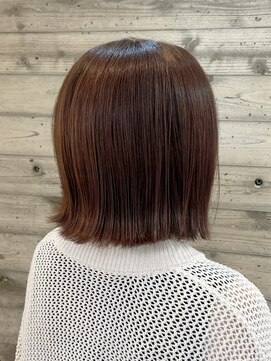 ムーンボウ(moon bow) 外はねが可愛い☆切りっぱなしボブ！