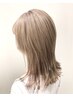 【新規限定】10%OFFケアブリーチwカラー+カット【美容院／美容室／幡ヶ谷】