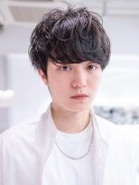 ハバナ 新宿(HAVANA)&nbsp;ソフトツーブロック/刈り上げ/センターパート/ツイスト/ビジネス