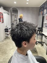 ミオ(Mio) 滋賀/南草津/メンズ美容室/波巻きツイストスパイラルパーマ
