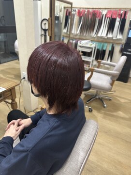 ミラシィ 成田(Mirashy) ハイライトカラーミルクティーベージュレイヤーカット