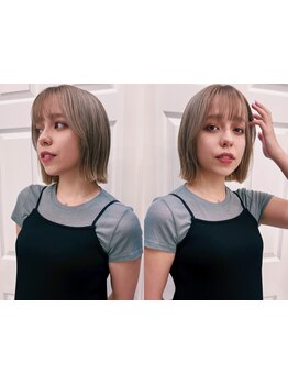 学割U24クーポンあり◎ハイライトやアディクシーカラーで抜け感のあるスタイルをご提案![亀有]