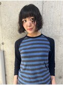 ナチュラルパーマボブ