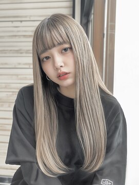 ヴィムヘアー 泡瀬店(VIM hair) 可愛い色味が人気◎グレージュ×くすませベージュ
