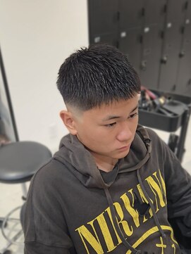 ラピス 名古屋駅前店(Lapis) バズクロップ/短髪フェード/スキンフェード/短髪フェード