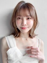 リヤン 表参道(lyann)&nbsp;結べるボブイメチェン斜めバングサイドバンググランマッシュ