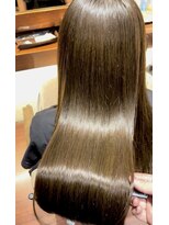 ヘアリゾート粋 ドゥオ 新宿南口店(dua)&nbsp;ブリーチなし明るめベージュ/イルミナ/髪質改善