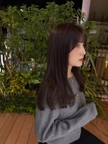 ジーナ 福岡天神(Zina) ミディアムヘア/暗めカラー/デザインカラー/髪質改善