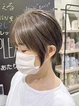 ジルチ ヘアー(Zilch hair) 白髪ぼかし/白髪染め/ショートカット/40代50代/【北堀江】