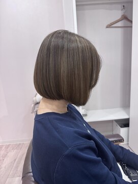 カミノワ(kaminowa) 白髪率20%おすすめヘア/神戸/三宮/脱白髪染め/白髪ぼかし/