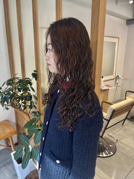 ノック(knock) Long perm　／ロングパーマ／くるくるパーマ