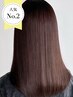 【人気N0.2×透明感】カット+イルミナカラー+4stepトリートメント￥10164