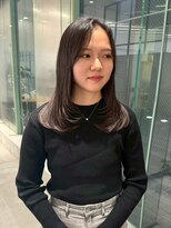 ガリカ 大名(Gallica)&nbsp;<ゲスト>ワンカールで完成。鎖骨ラインでまとまる大人ミディアム