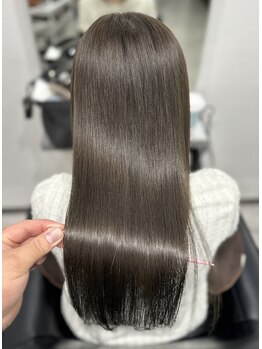 バベル(BABEL Hair Design)の写真/クセやダメージを見極め、理想のまとまる自然なストレートへ導く美髪矯正体験◎