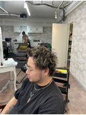 ブリーチハイライト髪質改善ダブルカラーレイヤーカット/本厚木