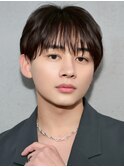 刈り上げセンターパート/波巻きツイストスパイラル/表参道