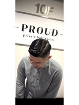 プラウド(PROUD)&nbsp;スキンフェード／サイドパート／刈り上げ/七三分け