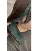 シャル 平塚(shalu) インナーブリーチカラー