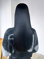アルバム 銀座(ALBUM GINZA) 美髪おくれ毛韓国前髪カットヘアロング_ba550463