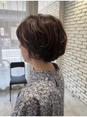 ショートボブ パーマ