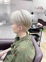 キセイ イオンモール新利府北館店(KISEI) 透明感の抜群◎ブリーチカラー×ホワイトベージュ10代20代