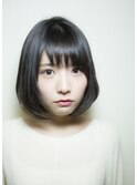 【salon de MiLK 原宿】ダークアッシュボブ