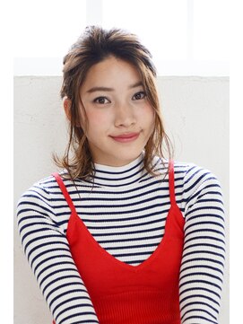 アースオーセンティック 扶桑店(EARTH Authentic) 〈3分アレンジ）大人可愛いハーフアップスタイル【EARTH扶桑】
