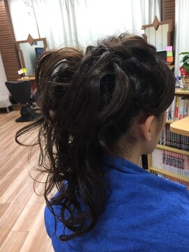 美容室アクアヘブン アップスタイル