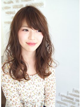 ヒップスデコ(Hip's deco) 流れる前髪×キュートミディ◆大宮ヒップス◆