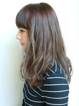 ヘアメイク フレンシア(hair make flencia) ラフにゆれるセミロングウェーブ