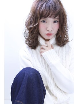 ザ キャンバス ミヤザキツネヒサ(THE CANVAS 宮崎恒久) 大人ガーリー×ミディアムカール☆