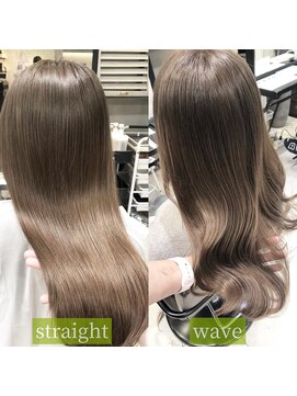 トルネード(TORNADO) 韓国風くびれカット透明感マットブラウンカラー　ヨシンモリ