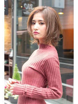 サングース(Sungoose) "sungooose"大人ウルフ#大人ボブピンクベージュボブルフ