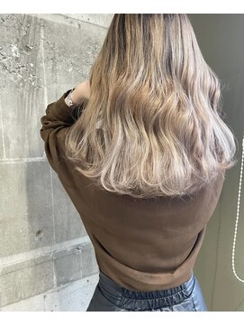 ガルボ ヘアー(garbo hair) #ガルボヘアー #バレイヤージュ #ハイライト #@garbohair_rina