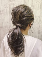 シンプルヘアセット☆