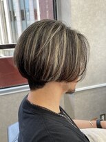 レポゼ 日本橋室町(Repose)&nbsp;repose.hair/テラコッタ/ミニウルフ/くすみブルー[日本橋駅]