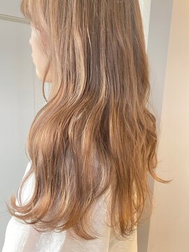 ペレ 渋谷(PELE) K71_ミルクティーブラウン ブリーチ1回~