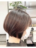 ヘアーサロン ソル(HAIR SALON SOL) 重めショートボブ