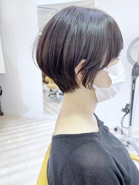 モリオ フロム ロンドン 成増店 【morio成増 セリザワ】耳掛けショート 髪質改善