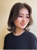 《人気くびれヘア》透け感スモーキーリーフ/似合わせカット/妙典