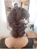 ヘアアレンジ★お呼ばれヘア/結婚式