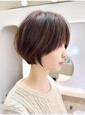 似合わせカットショートボブ