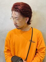 ワッツユアヘアストーリー(What’s your hair story)&nbsp;メンズウルフ/メンズハイトーン/レッドヘアー/ブリーチあり