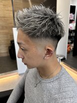 メンズ ラピス 横浜店(Men’sLapis)&nbsp;フェードホワイトメッシュ