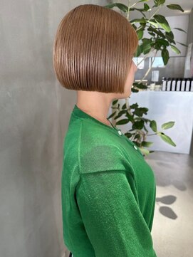 ハウ 心斎橋(how) ミニボブ/ショート/ショートヘア/前下がりボブ/ぱつっとボブ