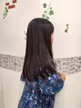 ヘアメーク マーサ 成田ユアエルム店(Hair Make MASA)&nbsp;お顔周りにレイヤーを入れたスタイルです。