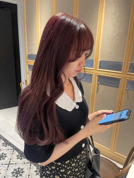 ヘアサロン ガリカ 表参道(hair salon Gallica) 大人艶髪ラベンダーココア/ブリーチなしダブルカラー