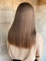 ミルヘアデザイン(mil hair design)&nbsp;ミルクティーベージュローライトインナーカラーハイライト